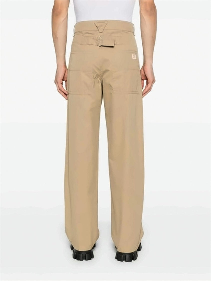 Bottega Veneta Relaxed Fit High-Waisted Straight Pants