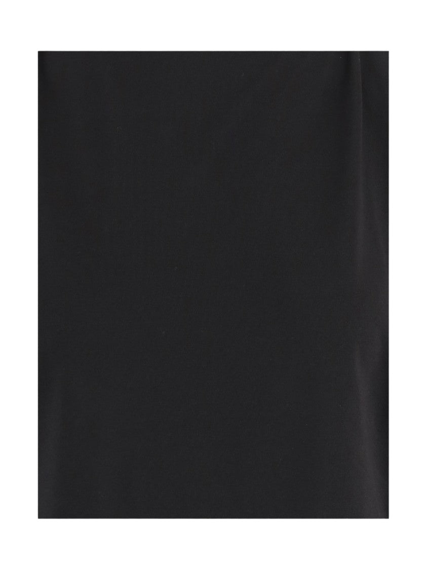 Jacquemus Sleeveless Black Paper-Blend Top With Extended Panels