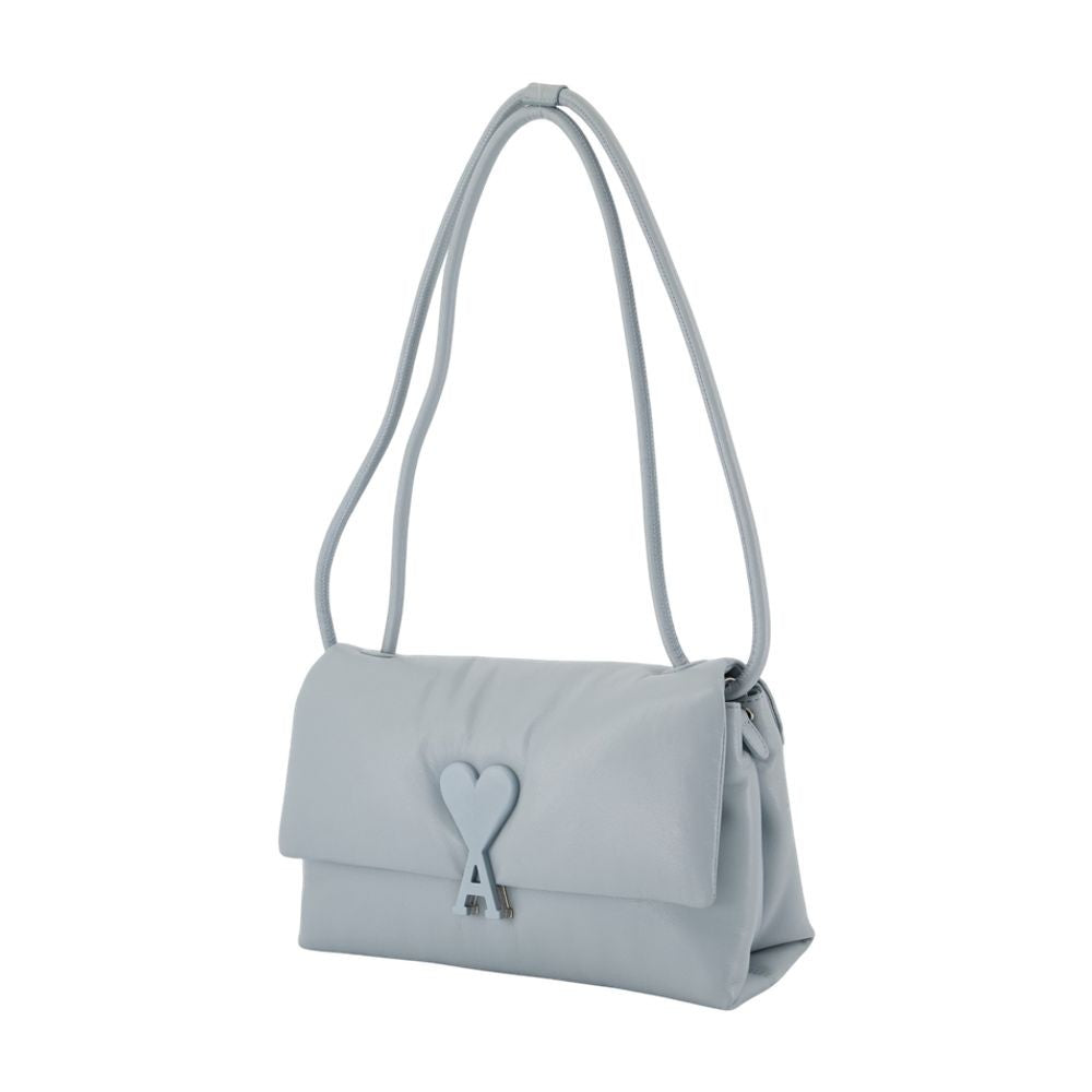 Ami Shoulder Bag With Heart Emblem