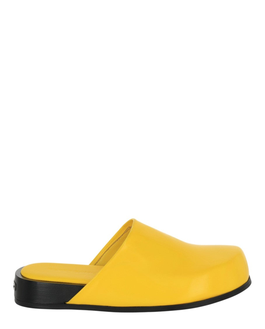 Ferragamo Felicya Leather Clogs