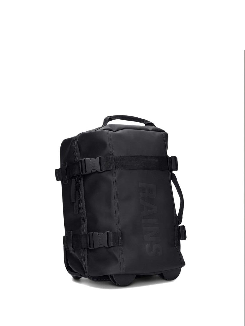 Rains Black Texel Mini Polyester Cabin Bag
