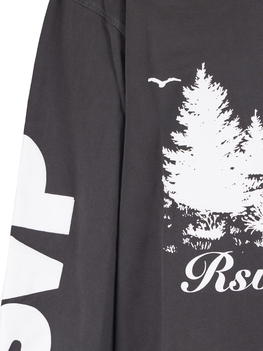 Agolde Long Sleeve Mock Neck Top