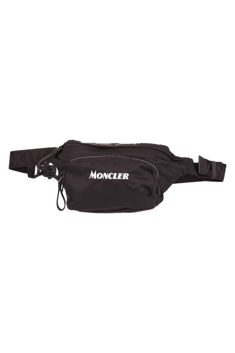 Moncler Durance Black Nylon Waist Bag