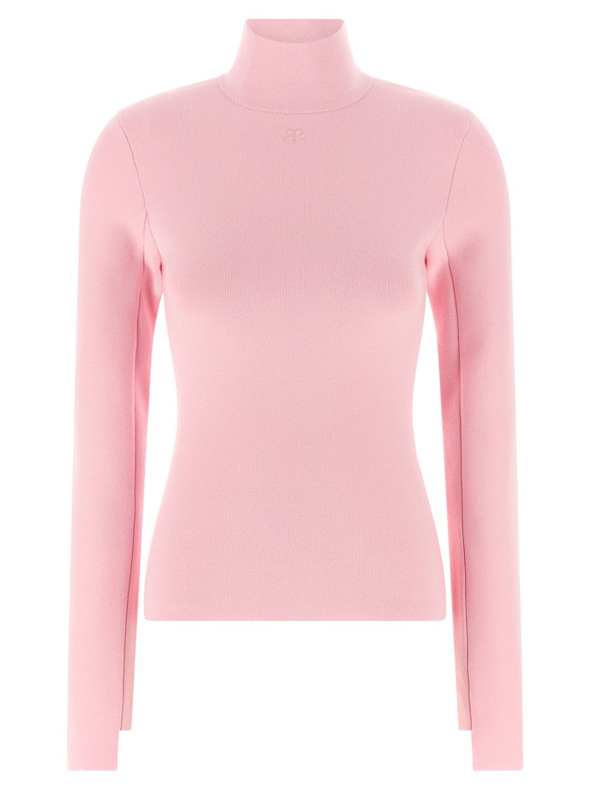 Courrèges Interlock Viscose Sweater