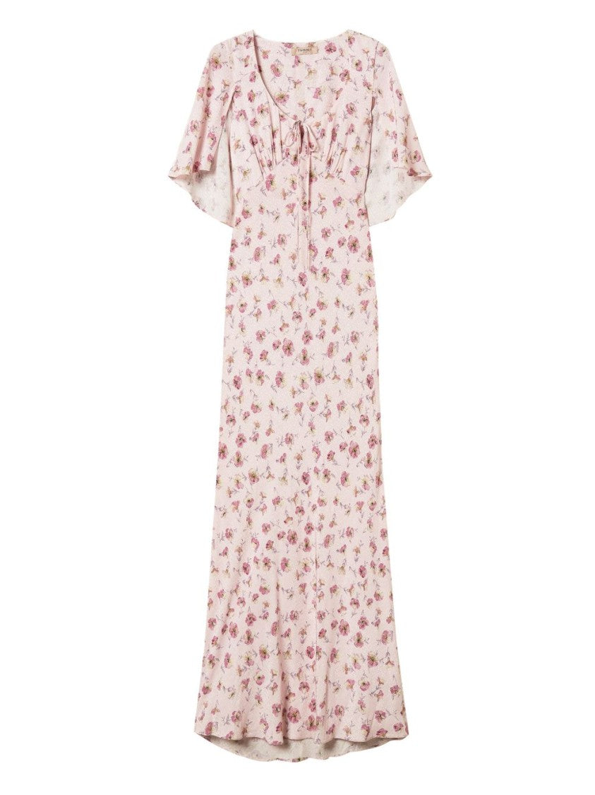 Twin-Set Pink Floral Print Day Dress
