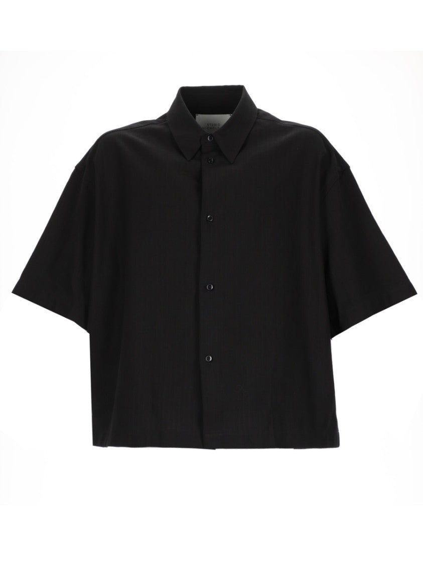 Studio Nicholson Sanko Short-Sleeved Boxy Shirt