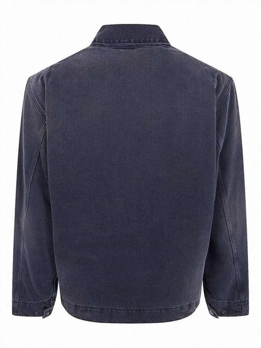 Carhartt Wip Boxy Cropped Jacket With Classic Collar