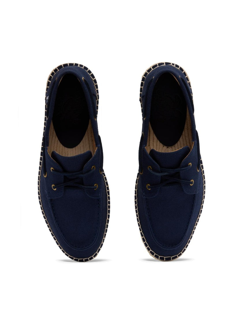 Vilebrequin Flat Blue Lace-Up Shoes