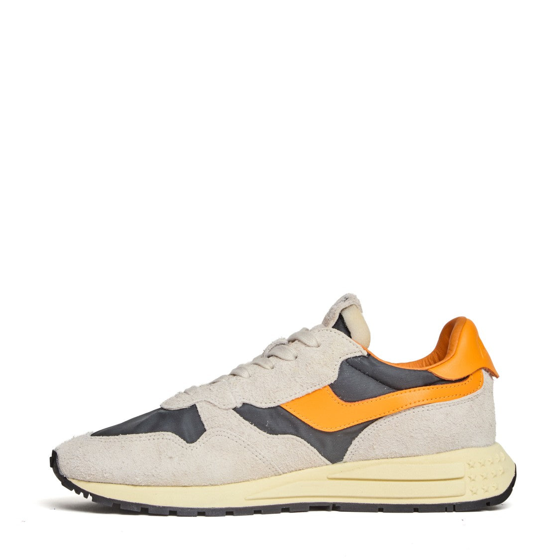 Autry Black/Orange/Beige Reelwind Low Sneakers