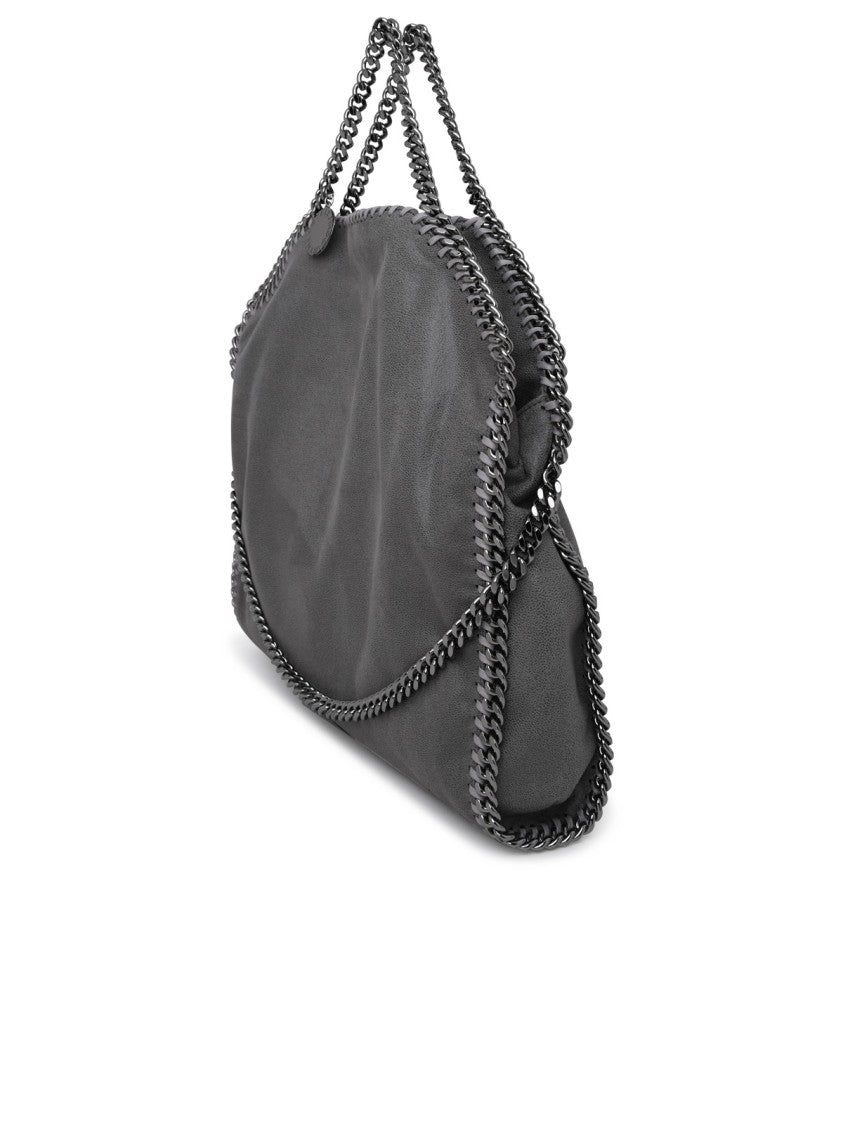 Stella Mccartney Grey Polyester 3 Chain Falabella Bag