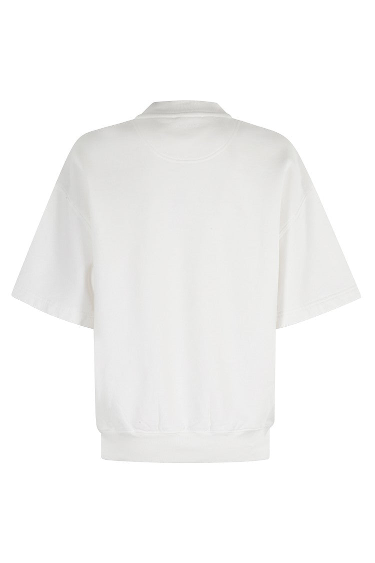 Anine Bing White Jay Graphic Sweatshirt