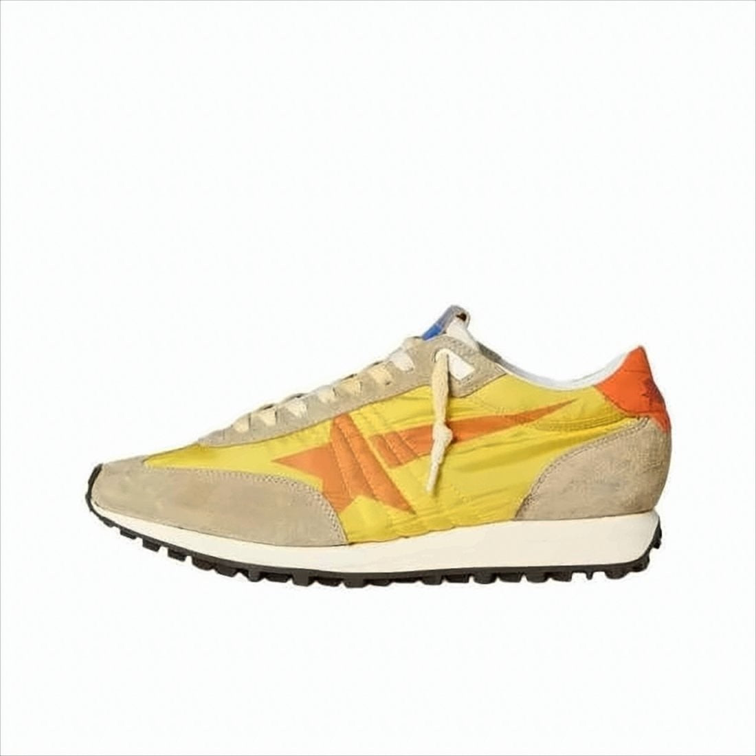 Golden Goose Marathon Retro Running Sneakers With Suede