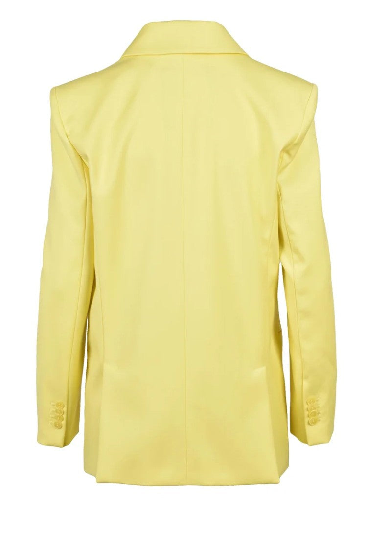 Patrizia Pepe Straight Jacket - Yellow