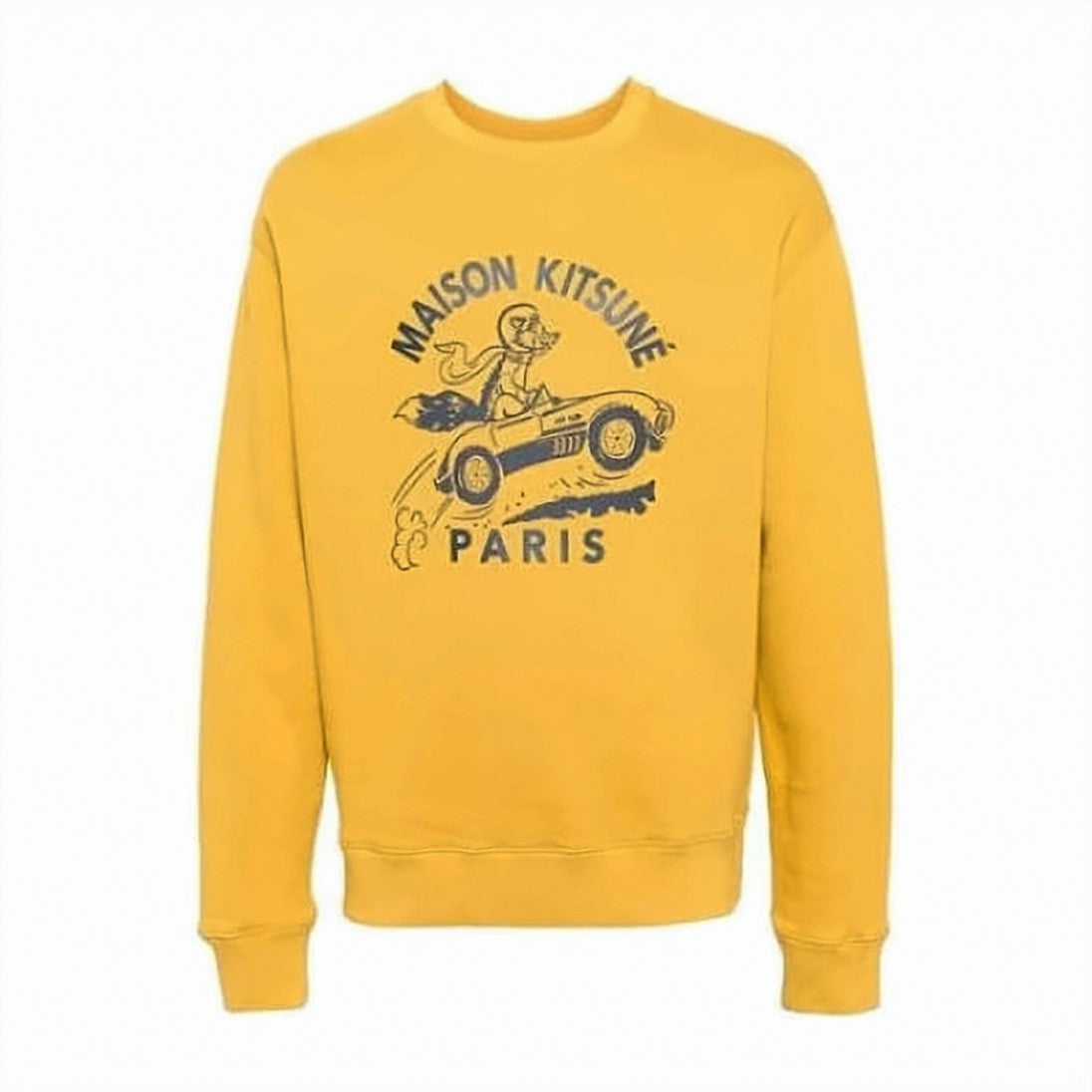 Maison Kitsuné Graphic Print Long Sleeve Sweatshirt