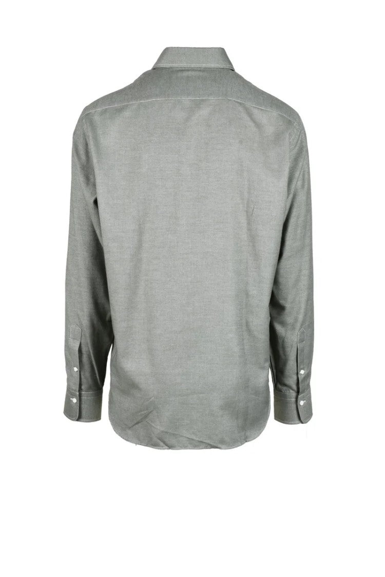 Alessandro Gherardi Cotton Shirt - Sage Green