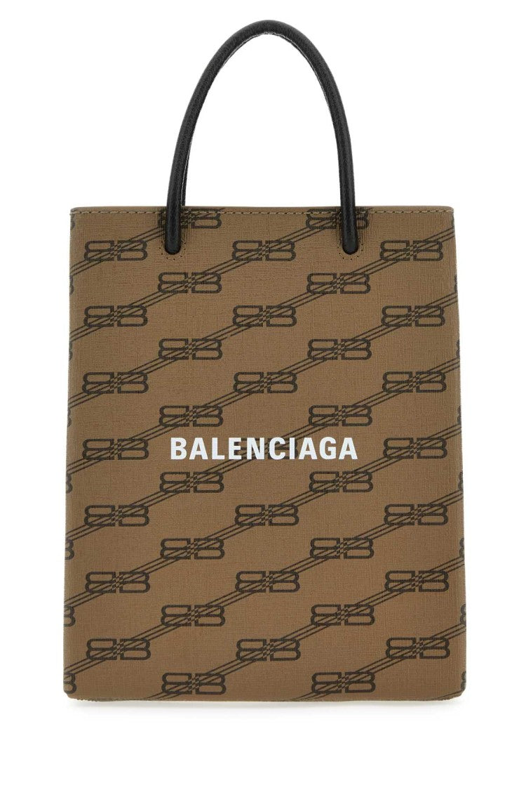 Balenciaga Printed Canvas Phone Case