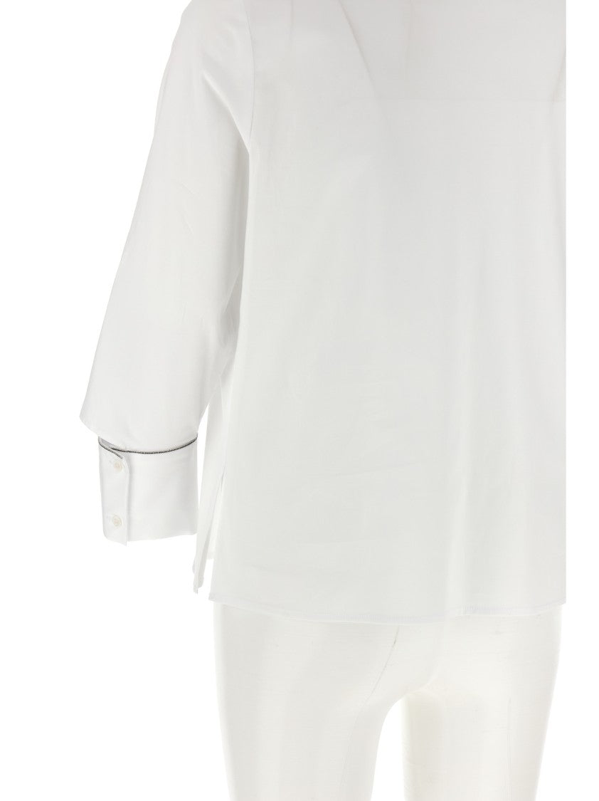 Peserico Cuff Detail Shirt