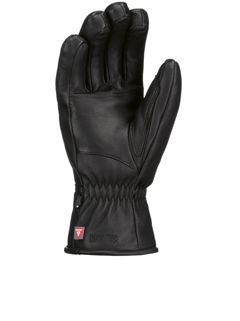 Snowlife Smooth Leather Gloves With Adjustable Wrist Strap And Elasticized Cuff