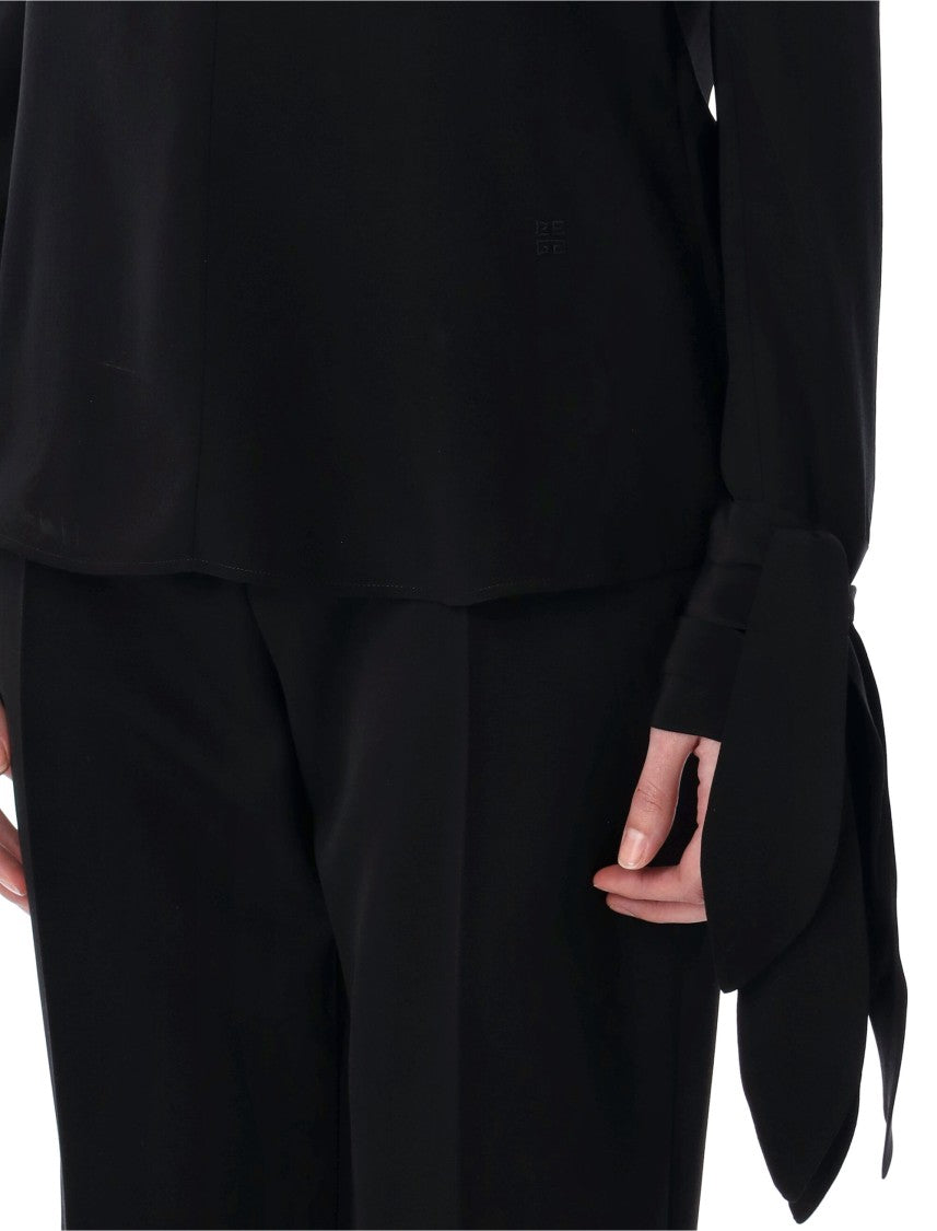 Givenchy Silk Crepe De Chine Blouse