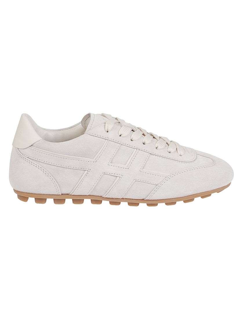 Hogan H693 Monochromatic Calf Leather Sneakers