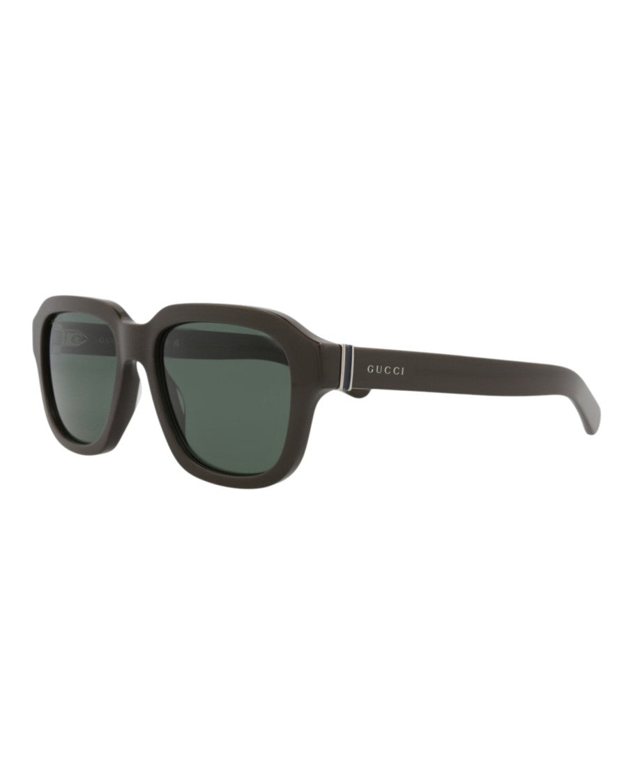 Gucci Square-Frame Recycled Acetate Sunglasses