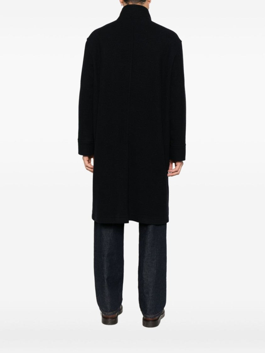 Tagliatore Tailored Blue Coat With Structured Silhouette And Timeless Appeal