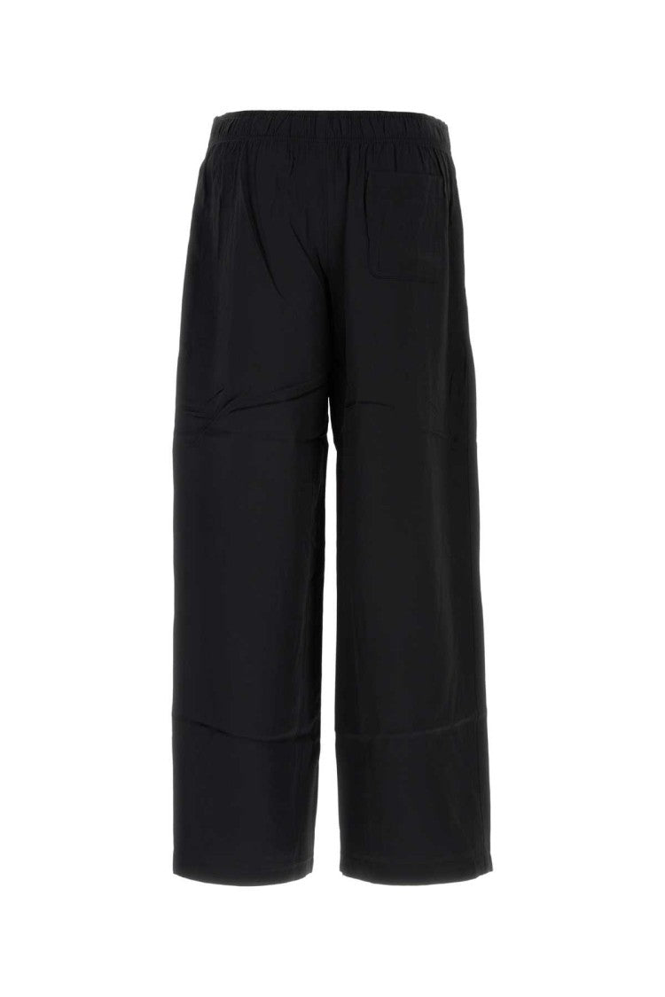 Our Legacy Black Twill Leisure Wide-Leg Pant