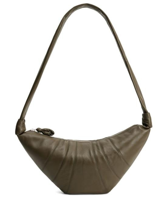 Lemaire Crescent Shape Lambskin Leather Crossbody Bag