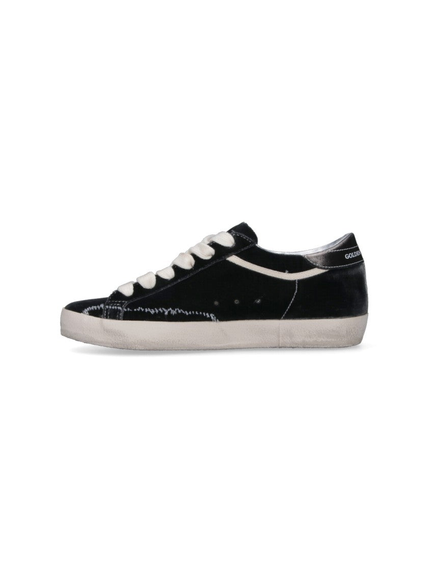 Golden Goose Black Super Star Ltd Suede Sneakers