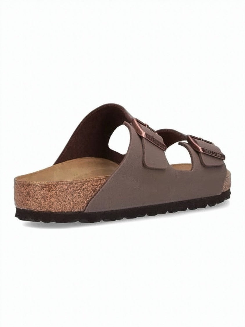Birkenstock Brown Mule Slipper With Adjustable Straps