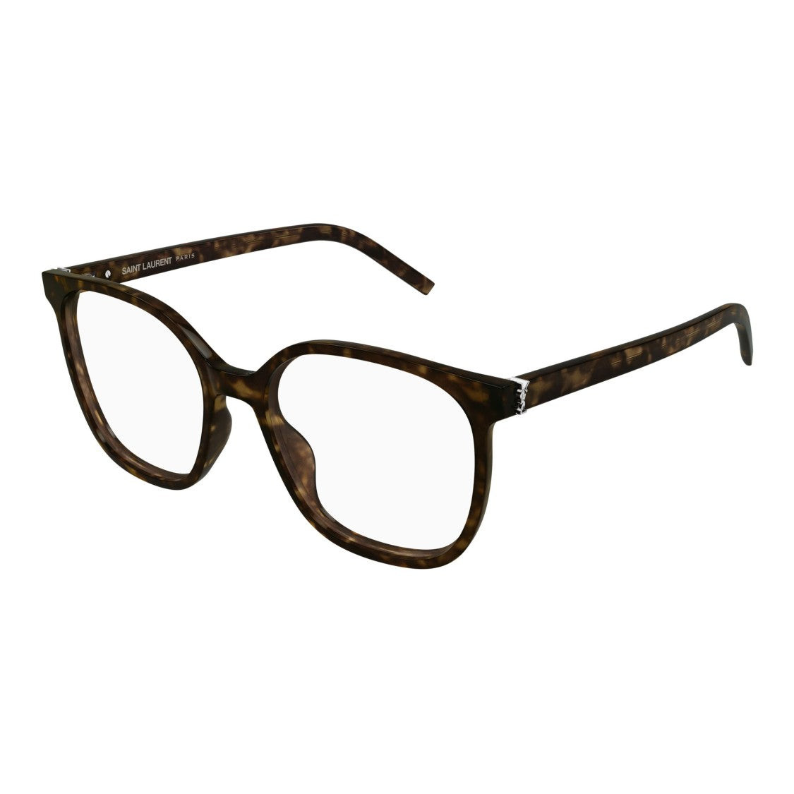 Saint Laurent Tortoiseshell Sl M155 Square Optical Frames