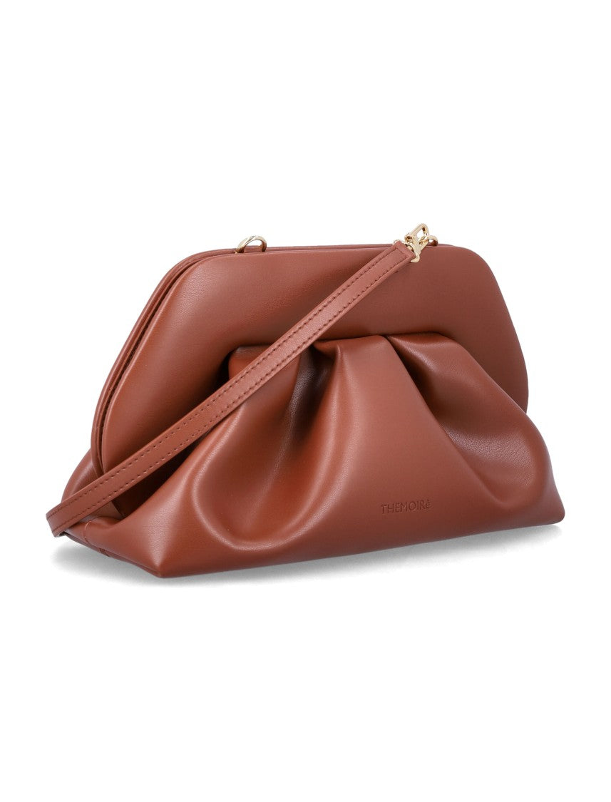 Themoirè Bios Medium Sculptural Vegan Leather Clutch