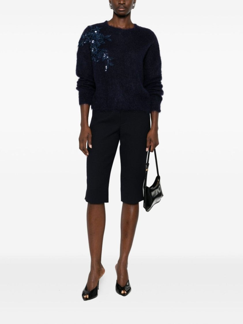 Blugirl Relaxed Fit Merino Wool Blend Sweater