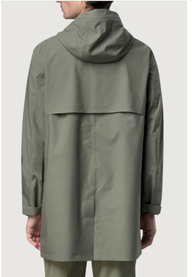 K-Way Tommy Stretch Waterproof Polyester Hooded Jacket
