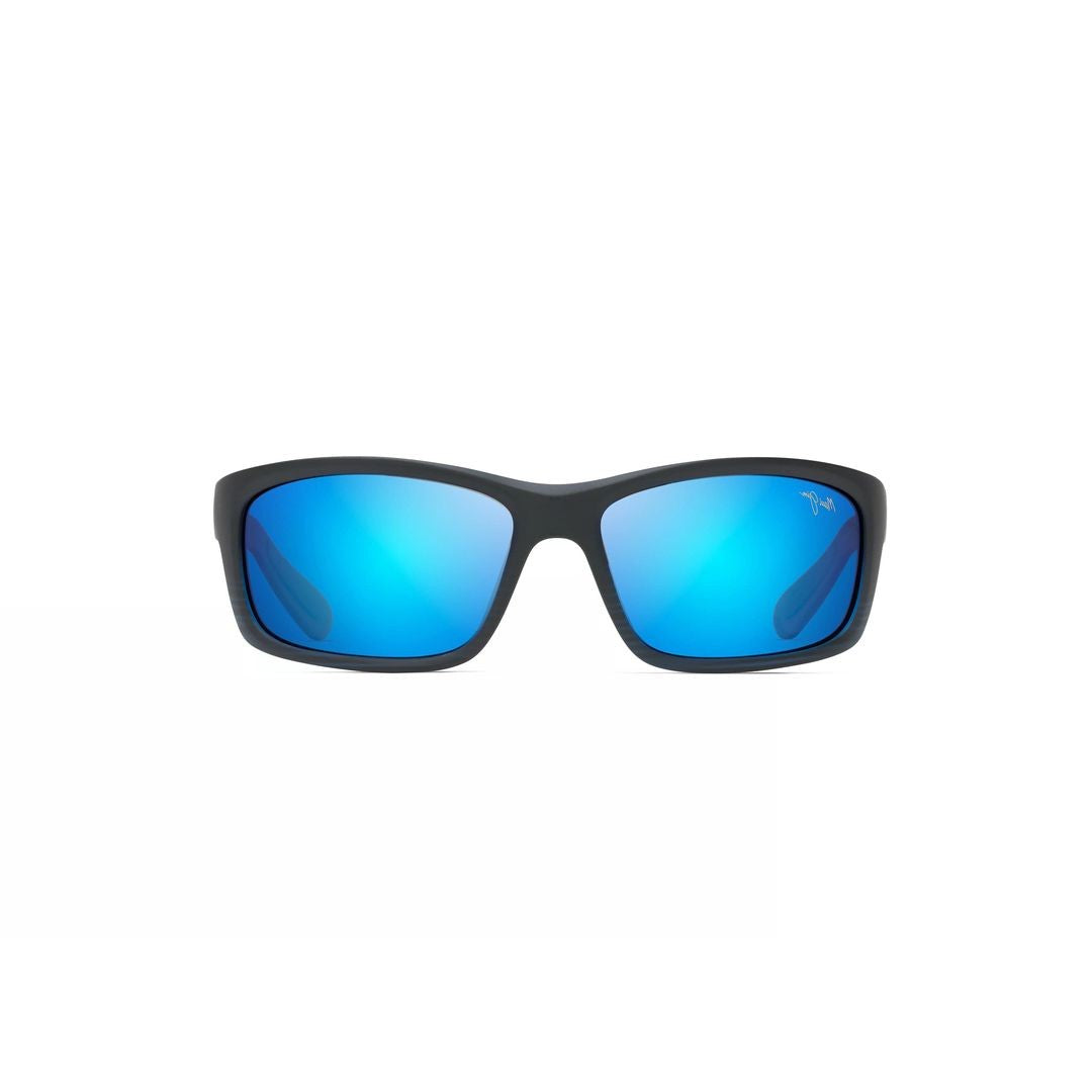 Maui Jim Black Mj0766s Rectangular Mirrored Sunglasses