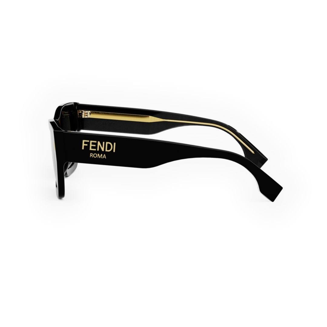 Fendi Fe40100i Oversized Square Frame Sunglasses