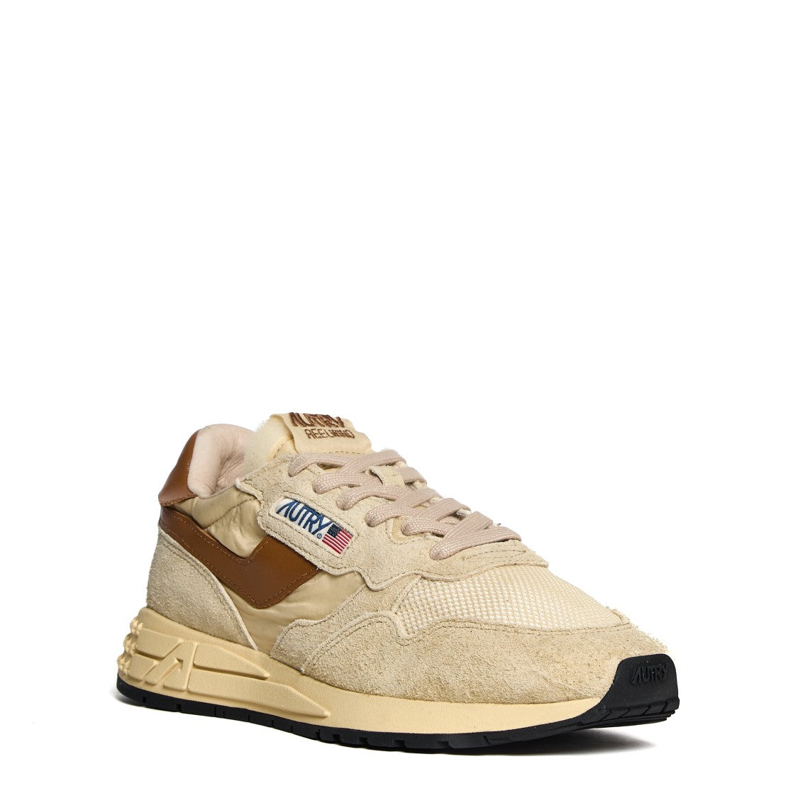 Autry Low-Top Sneakers With Suede And Mesh Construction