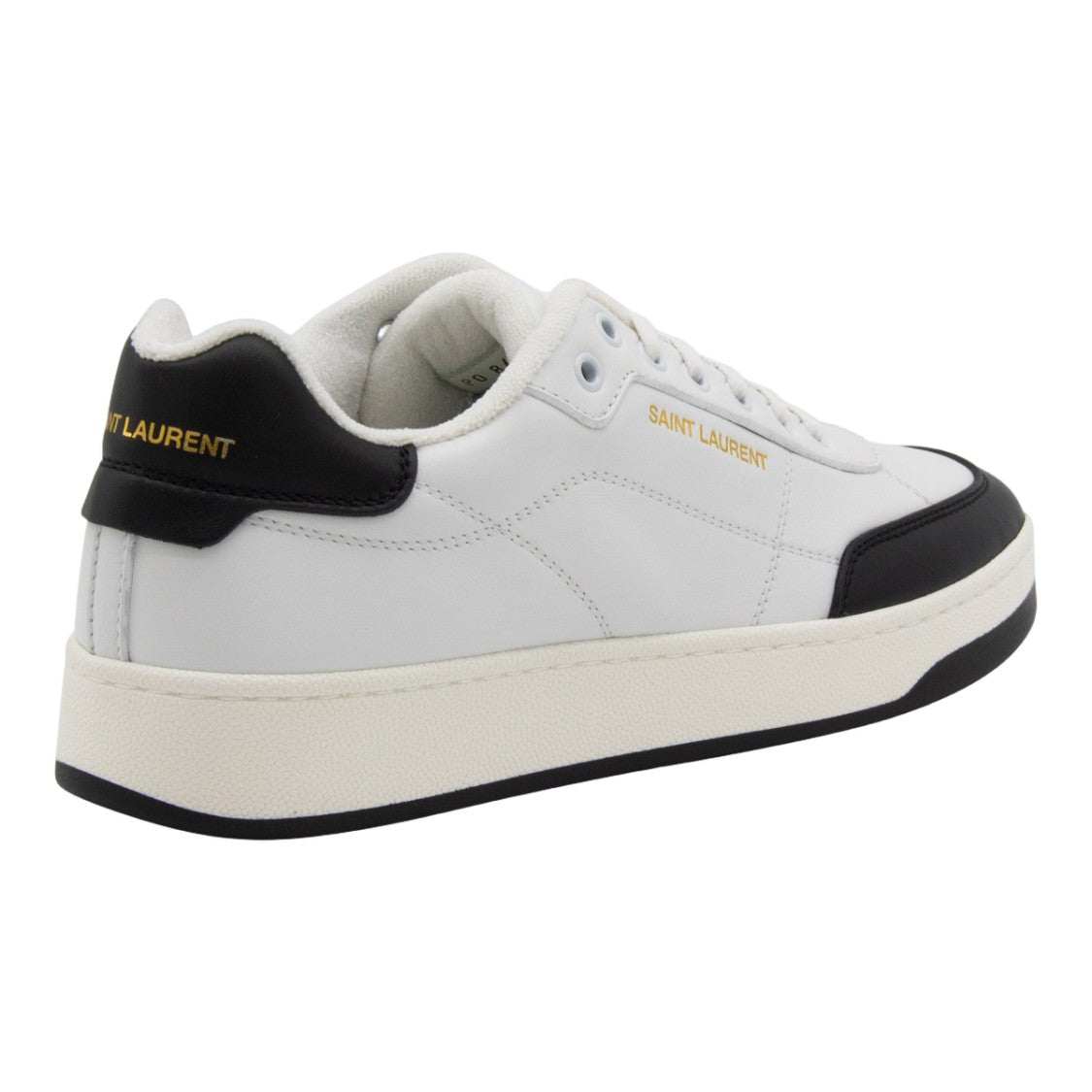 Saint Laurent Low-Top Sneakers With Black Accents