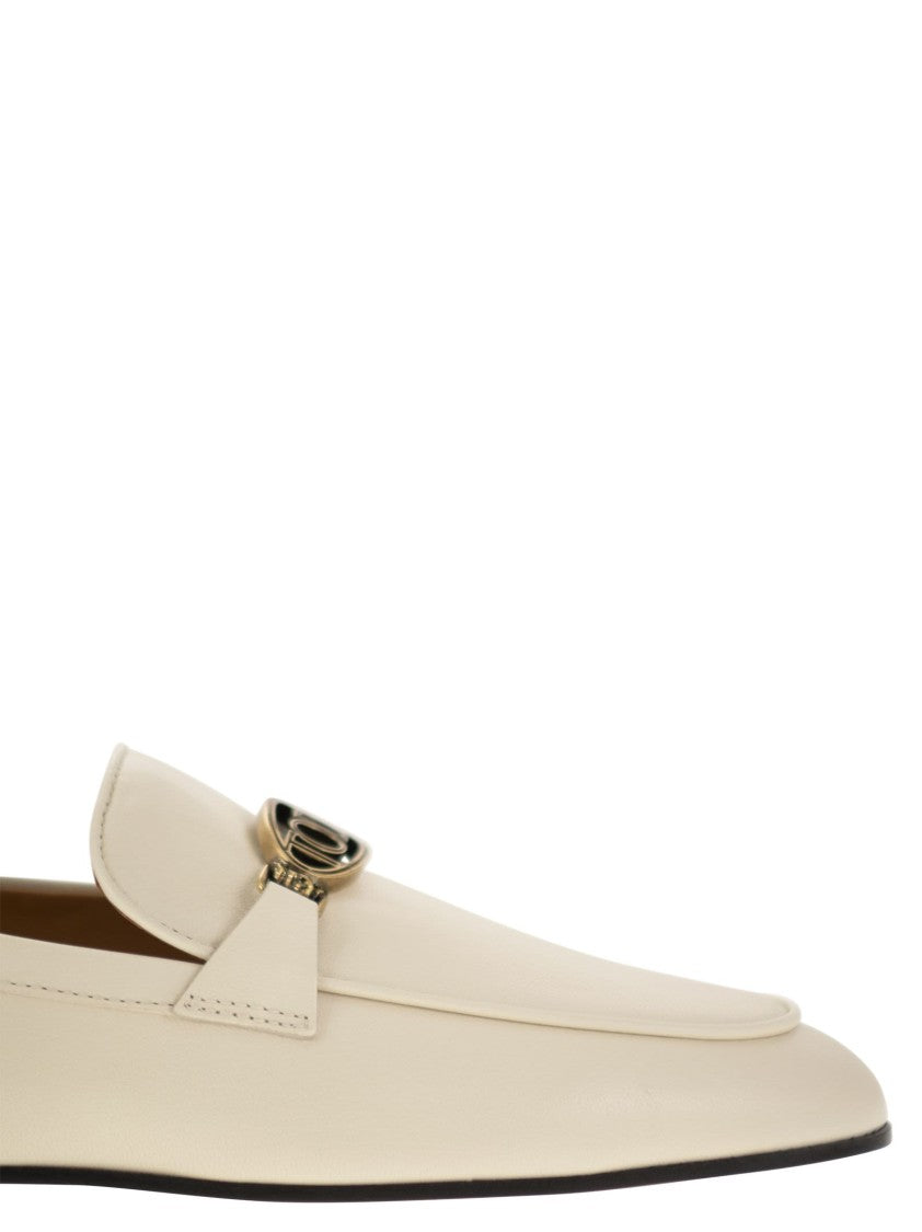 Tod's Goatskin Leather Moccasin