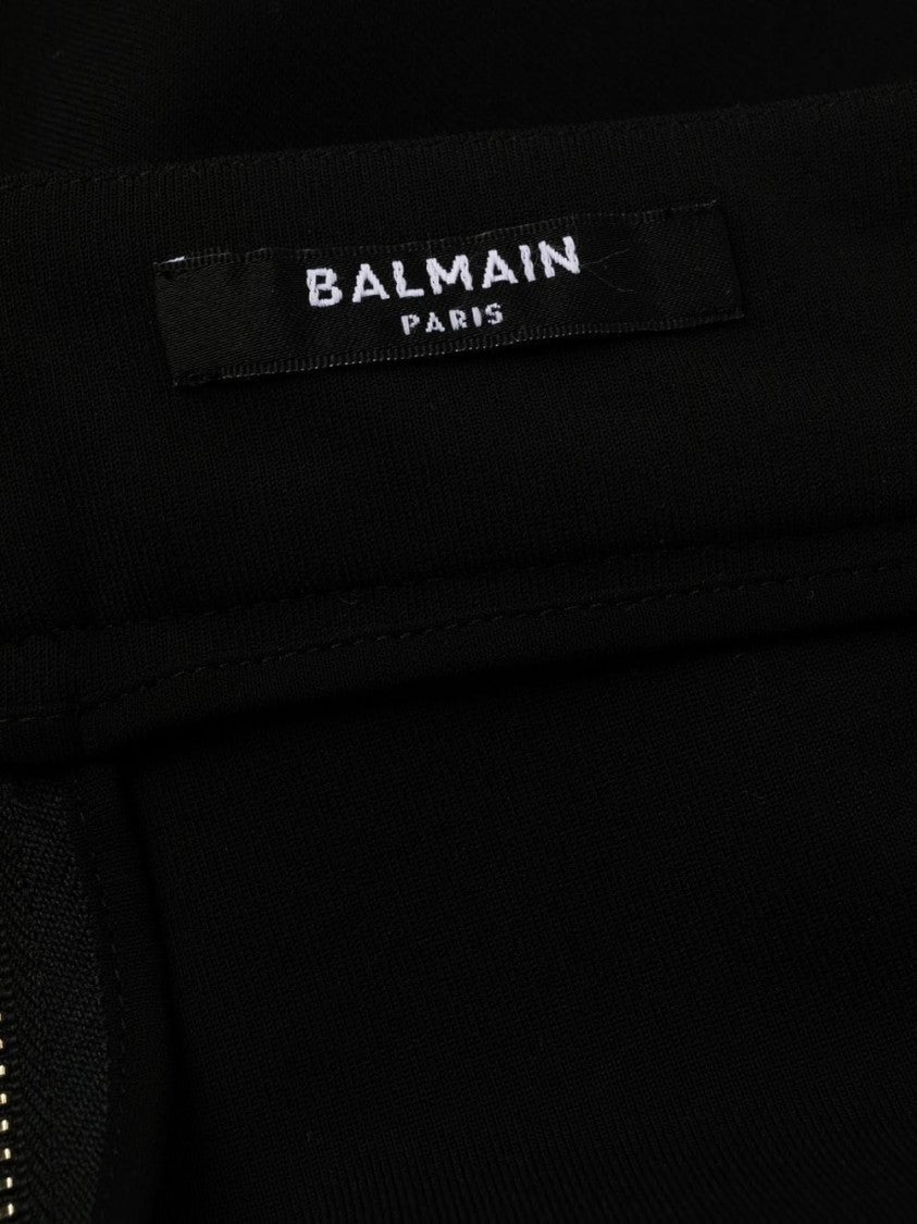 Balmain Low Waist Flare Pants