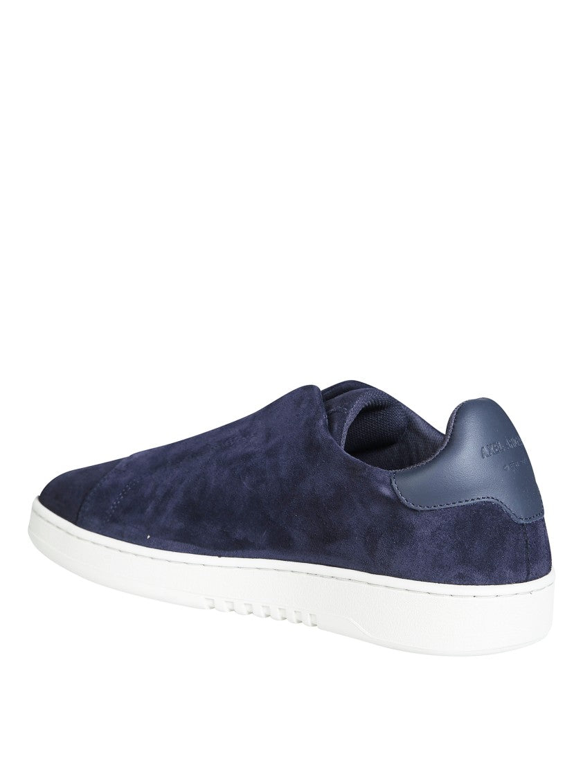 Axel Arigato Blue Dice Laceless Suede Leather Sneakers