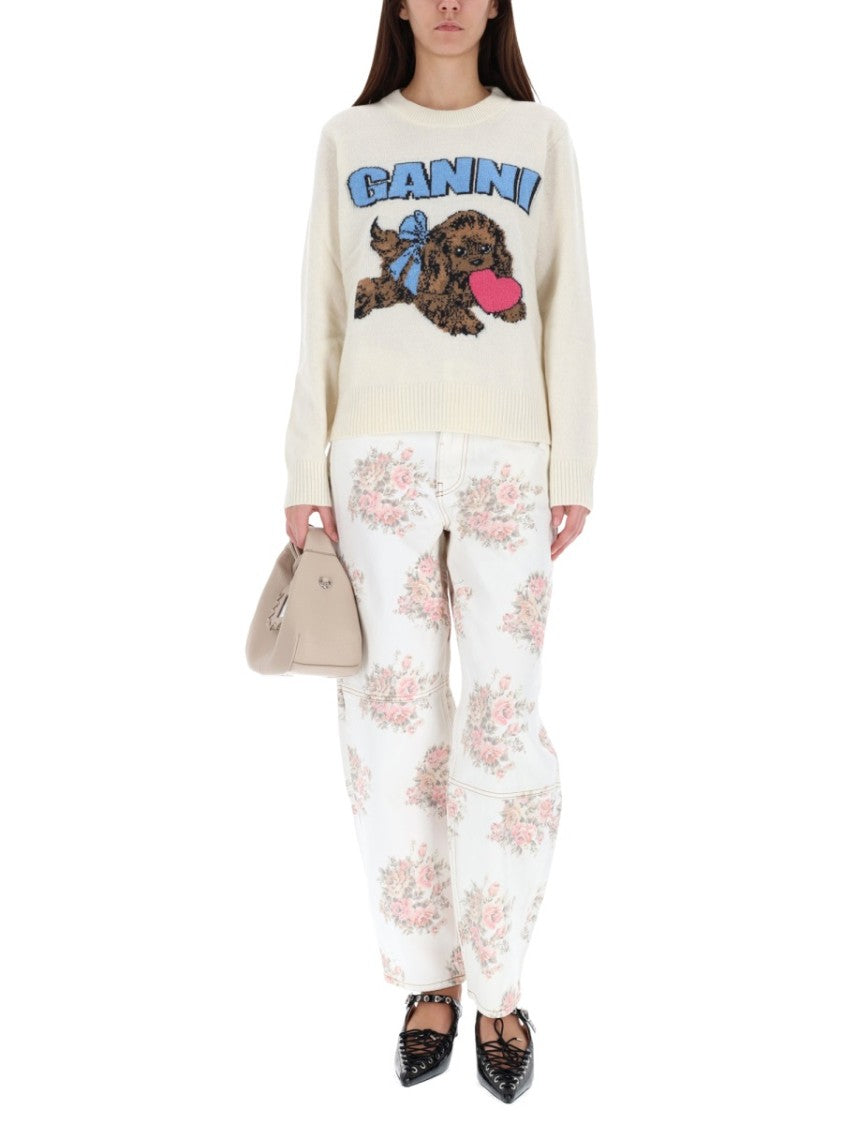 Ganni Puppy Shirt
