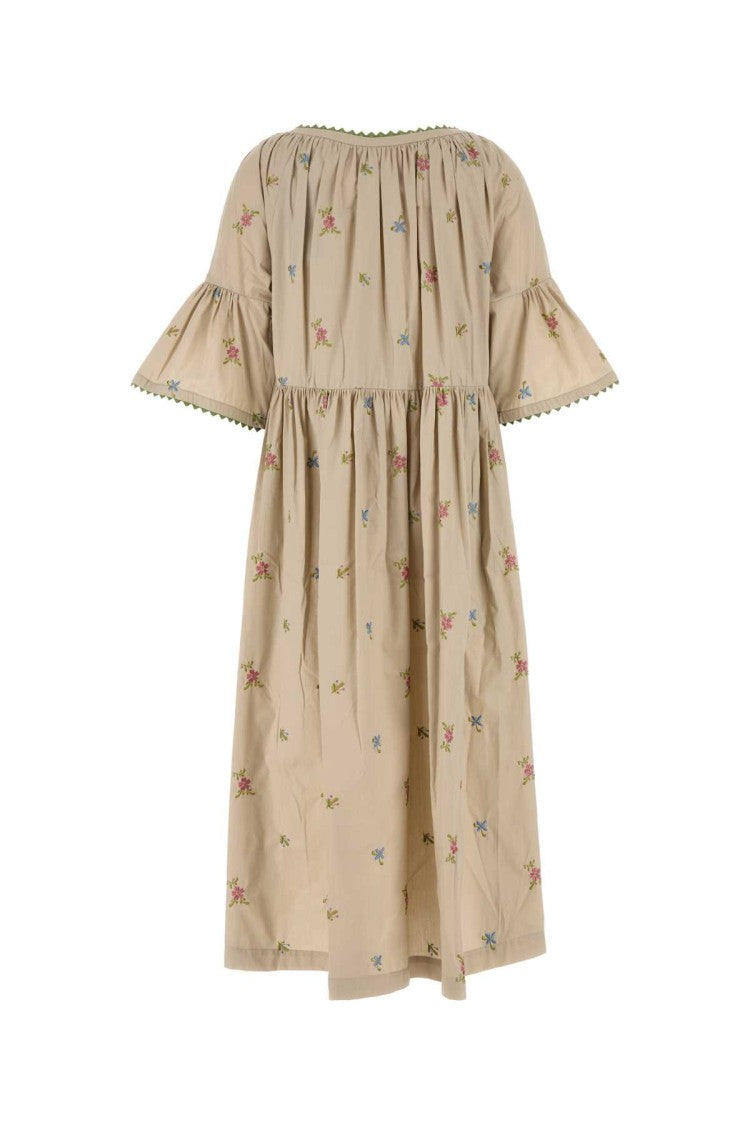 Weekend Beige Poplin Taso Dress