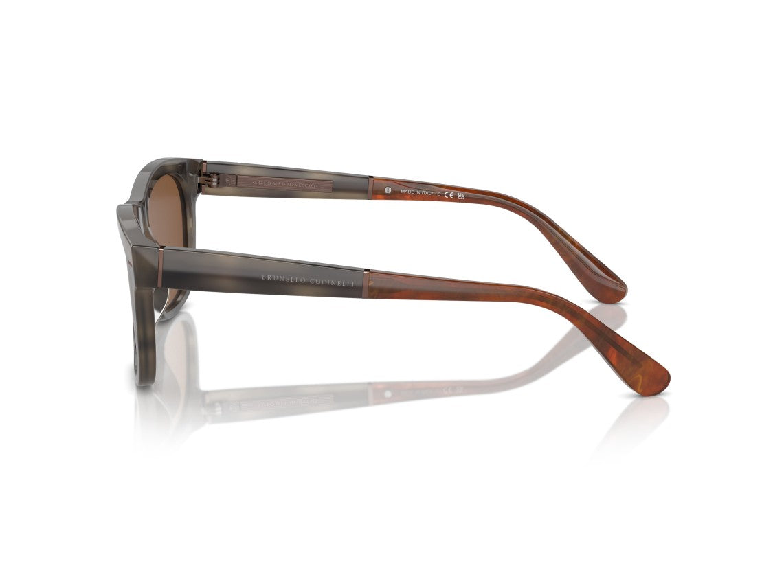 Brunello Cucinelli 0Bc4003s Gradient Acetate Oversized Square Sunglasses