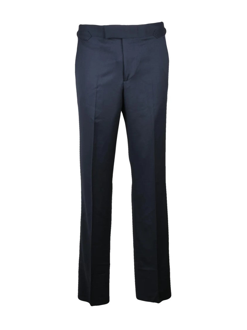Vivienne Westwood Straight Leg Trousers In Virgin Wool With Tailored Fit