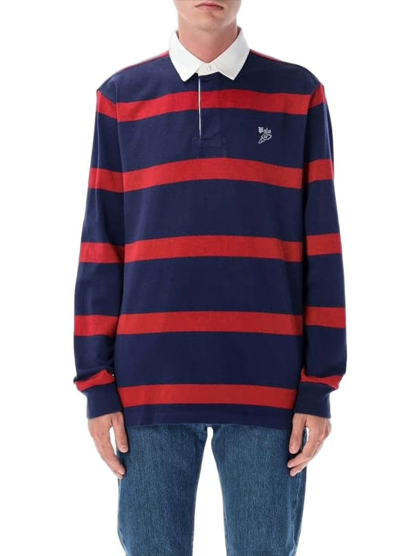 Polo Ralph Lauren Rugby-Style Long-Sleeve Shirt With Striped Design