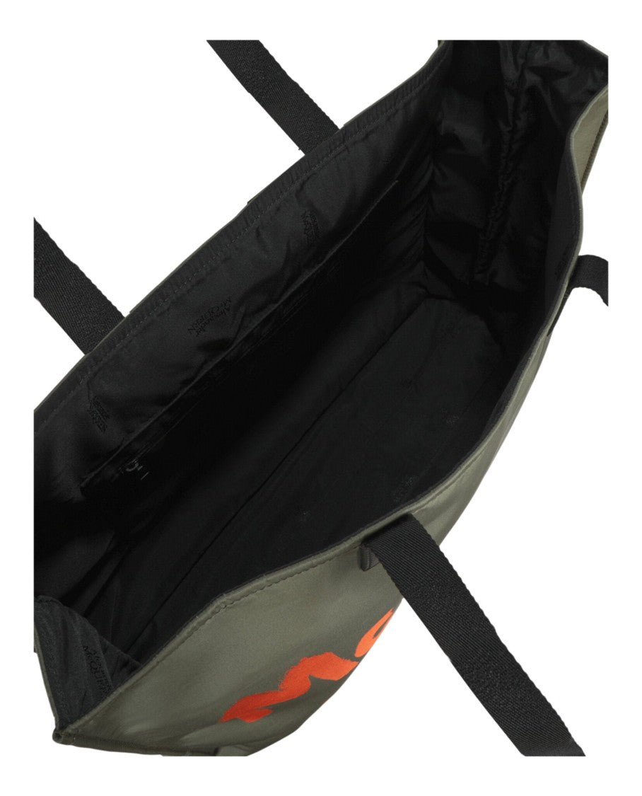 Alexander Mcqueen Graffiti Logo Tote