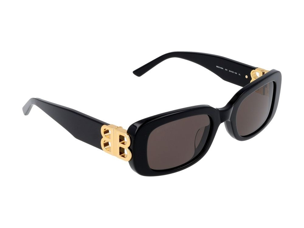 Balenciaga Sunglasses Bb0310sk 001 Black Black Grey 53/22/140