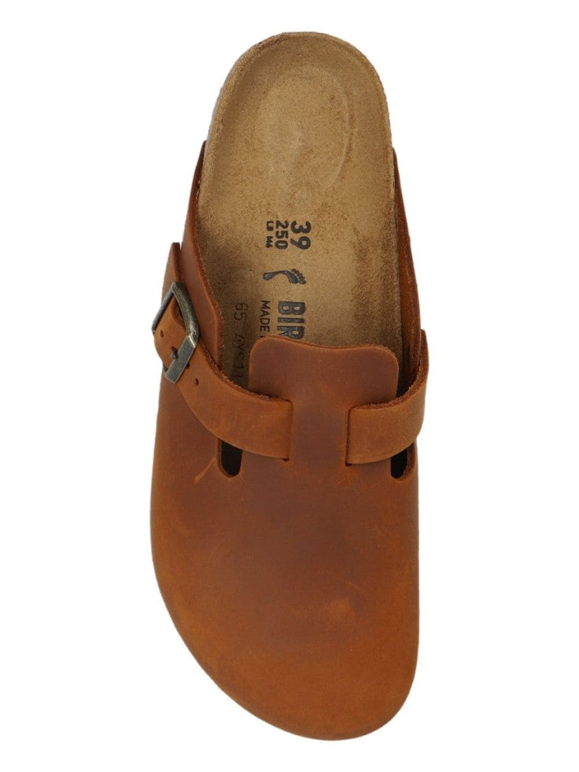 Birkenstock Classic Brown Boston Clog Slippers