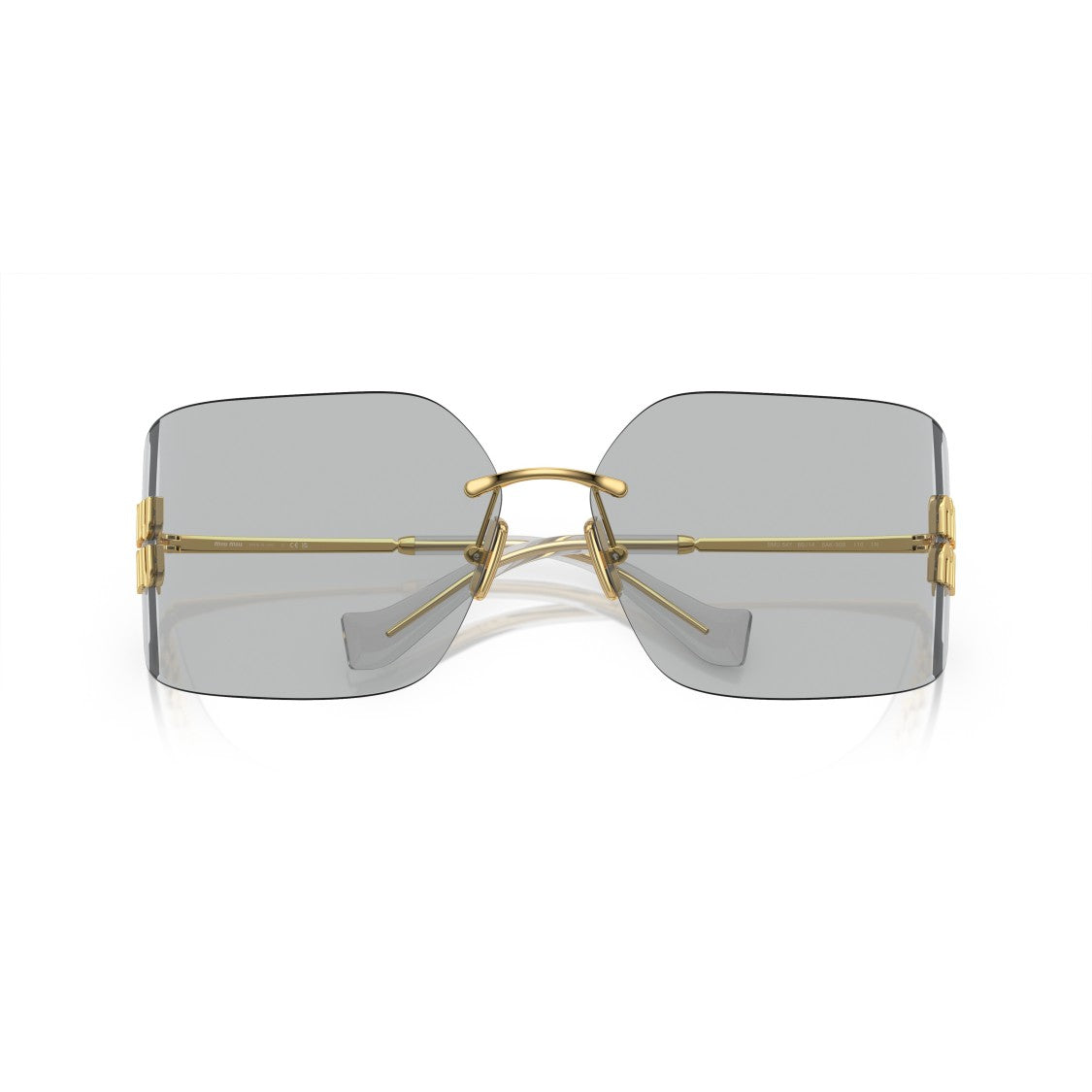 Miu Miu 0Mu 54Ys Rimless Square Sunglasses